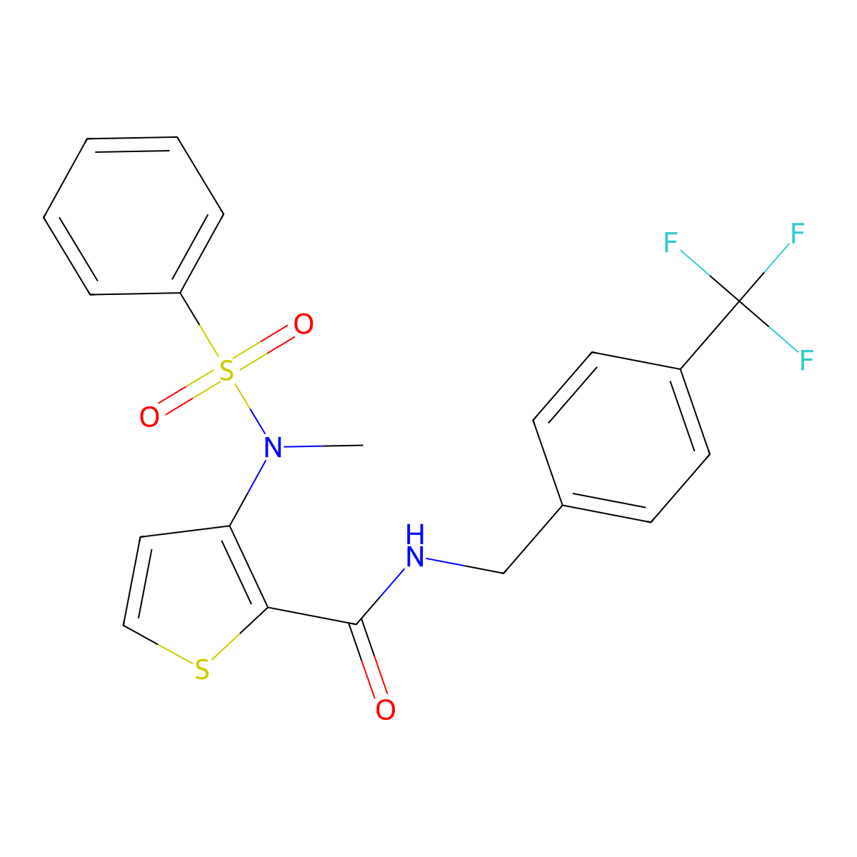 N-(4-methylbenzyl)-4-[3-(propionylamino)pyridin-2-yl]benzamide molecular structure, CAS 1116017-33-4