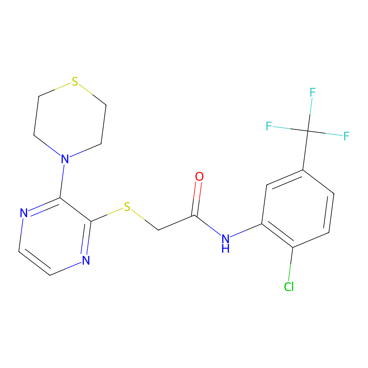 Methyl ({6-[(anilinocarbonyl)amino]-2-phenylquinolin-4-yl}oxy)acetate molecular structure, CAS 1116037-95-6
