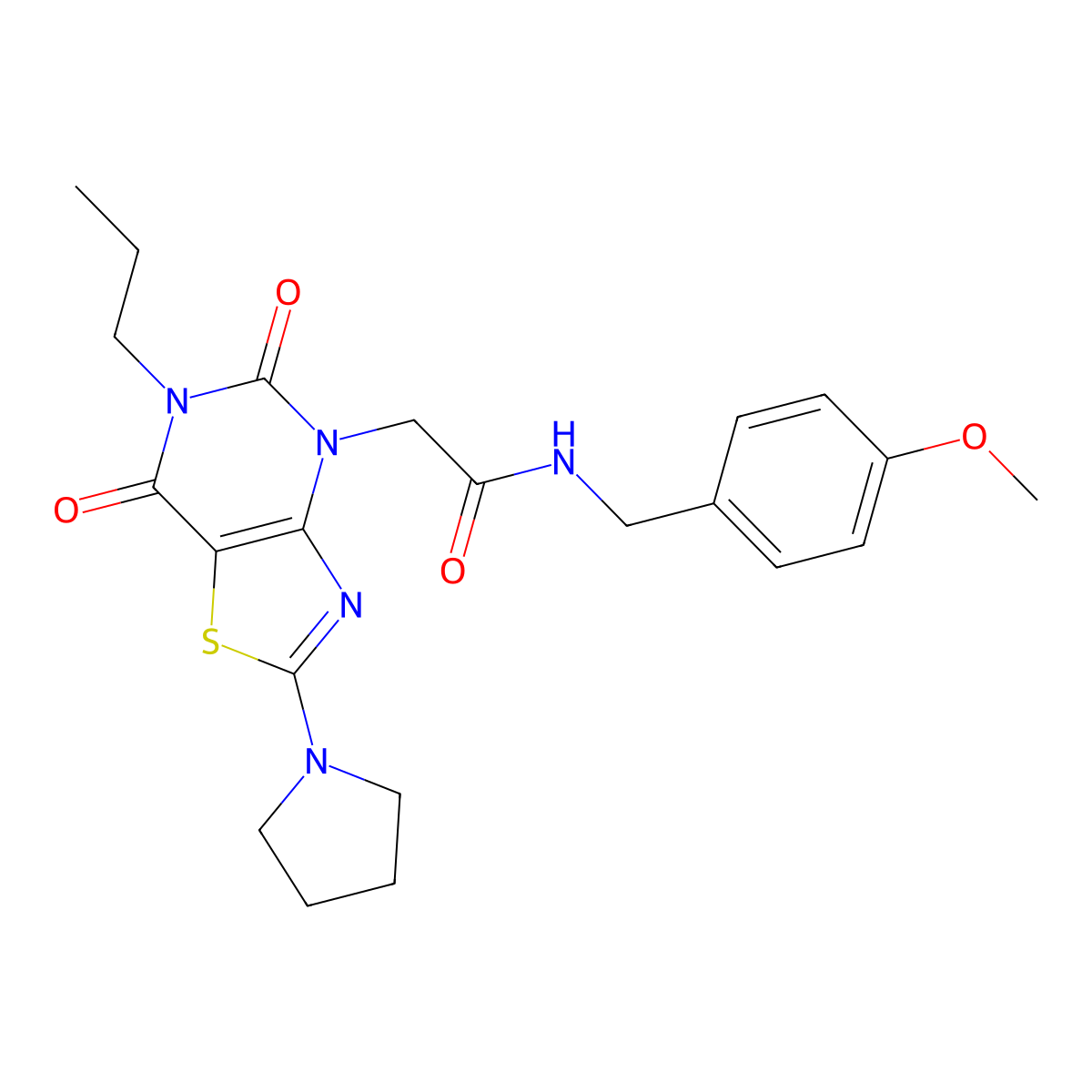 N-cyclopropyl-1-{4-[(4-fluorobenzoyl)amino]phenyl}-2-oxo-1,2-dihydropyridine-3-carboxamide molecular structure, CAS 1116048-38-4