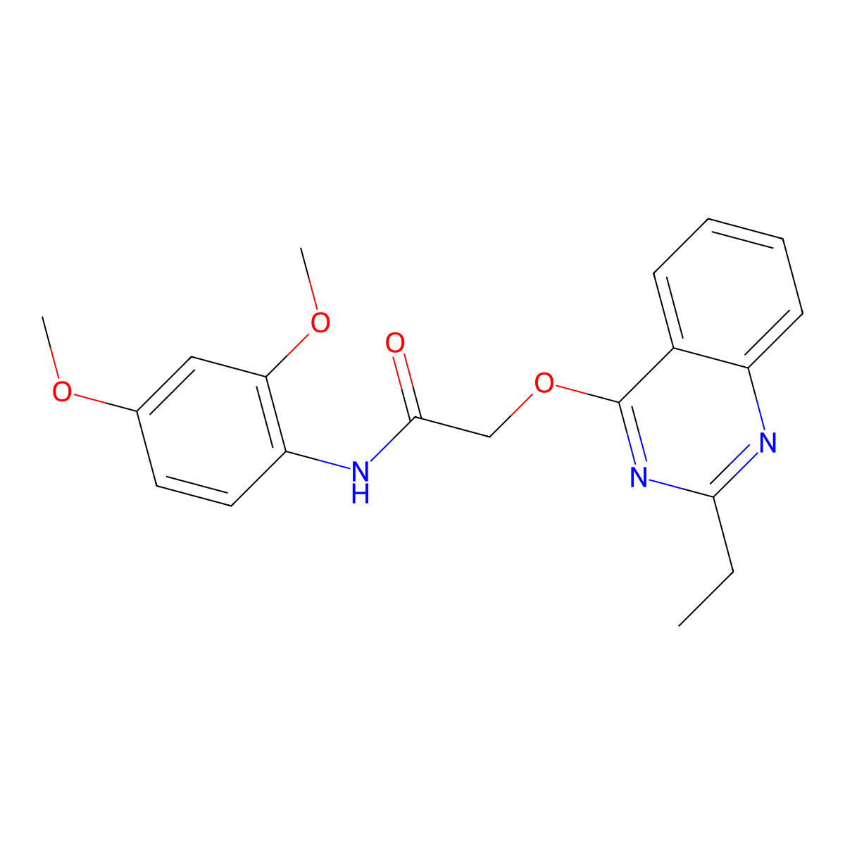 N'-(2-chlorophenyl)-N-methyl-N-(2-{5-[4-(pyrrolidin-1-ylcarbonyl)phenyl]-1,2,4-oxadiazol-3-yl}ethyl)urea molecular structure, CAS 1116082-38-2