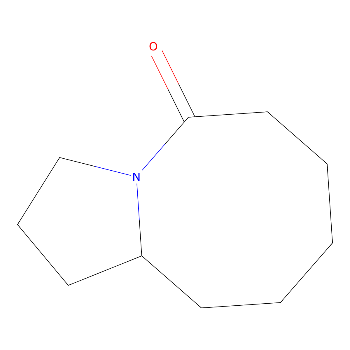 octahydropyrrolo[1,2-a]azocin-5(1H)-one molecular structure, CAS 111633-59-1