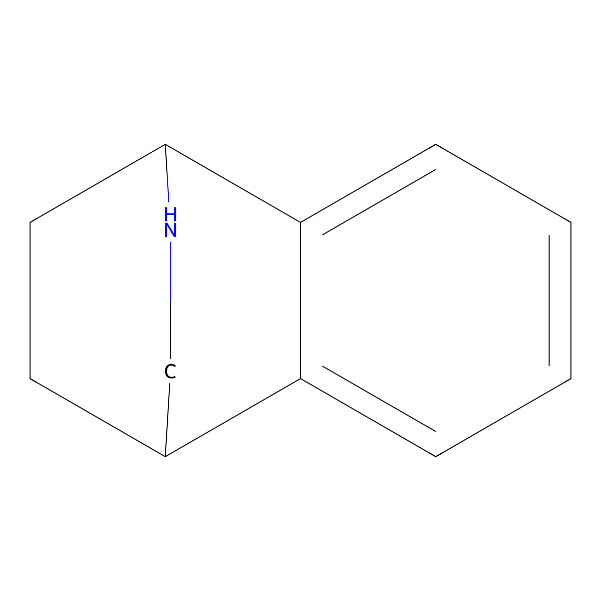 9-Azatricyclo[6.2.2.0,2,7]dodeca-2,4,6-triene molecular structure, CAS 111634-87-8