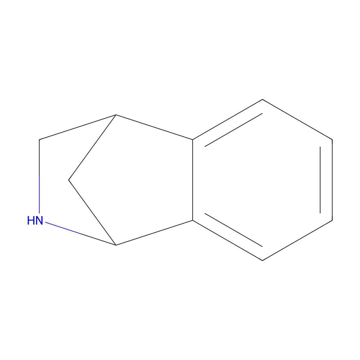 1,2,3,4-Tetrahydro-1,4-methanoisoquinoline molecular structure, CAS 111634-88-9