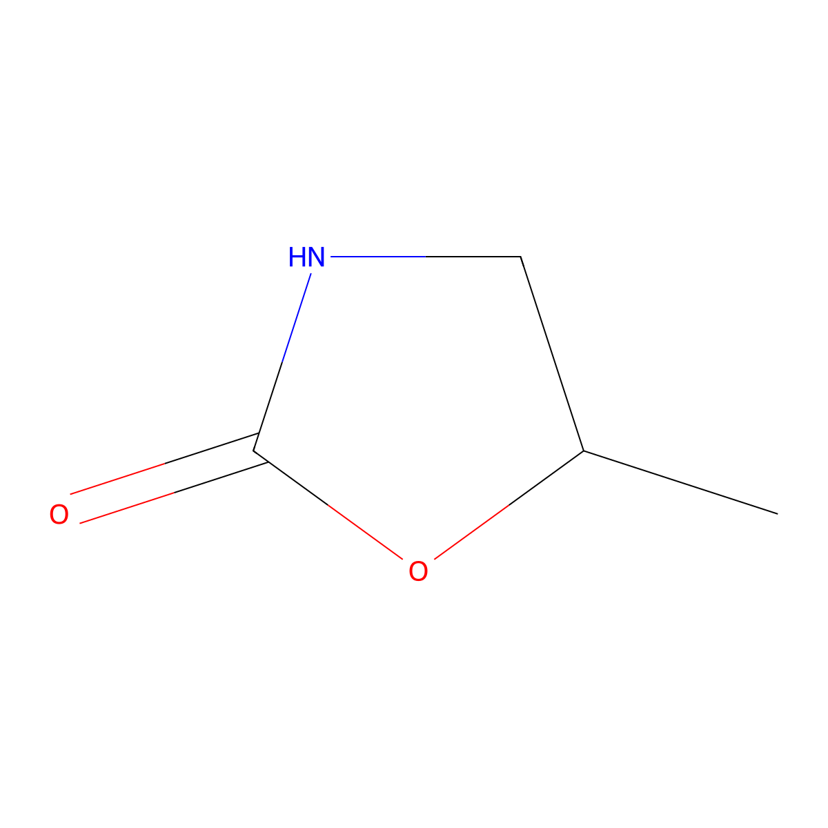 (S)-5-methyloxazolidin-2-one molecular structure, CAS 111688-36-9