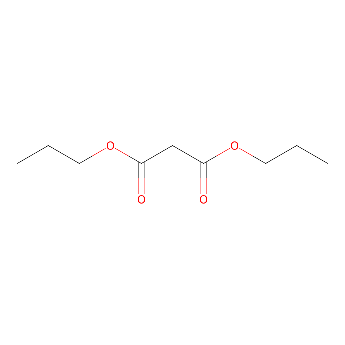 Dipropyl Malonate molecular structure, CAS 1117-19-7