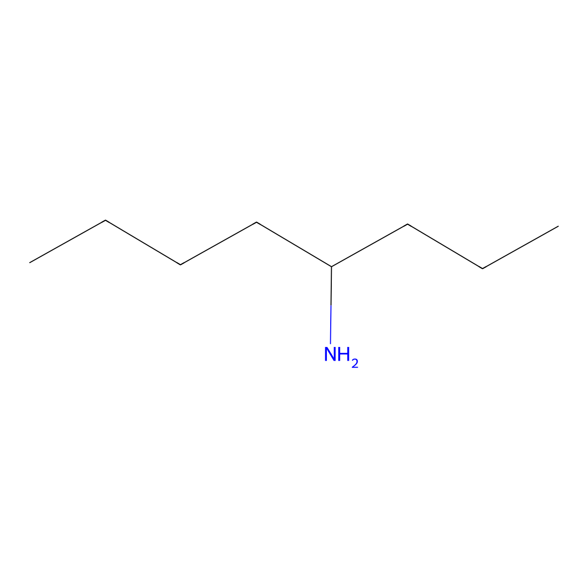 4-Octanamine molecular structure, CAS 1117-33-5