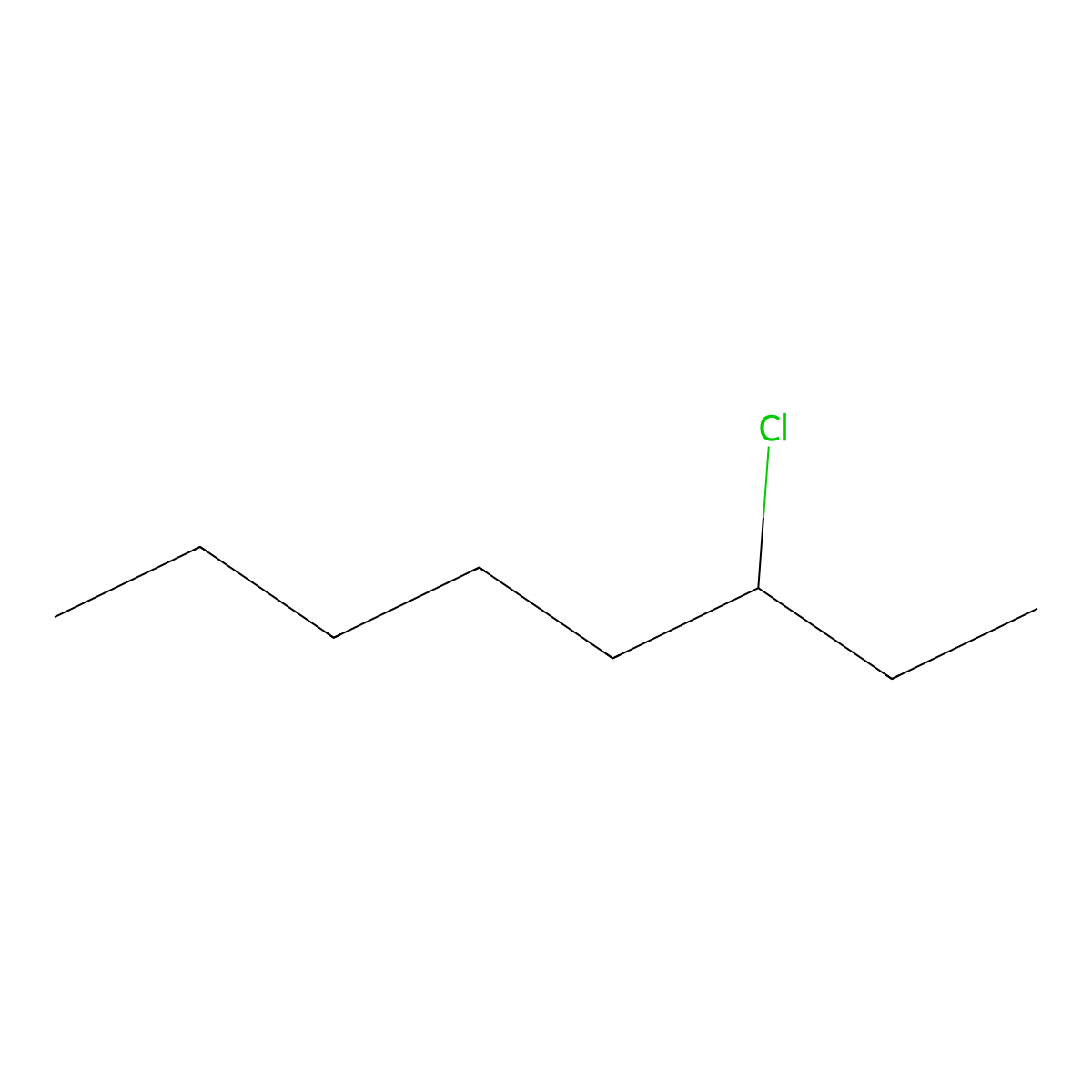 3-Chlorooctane molecular structure, CAS 1117-79-9