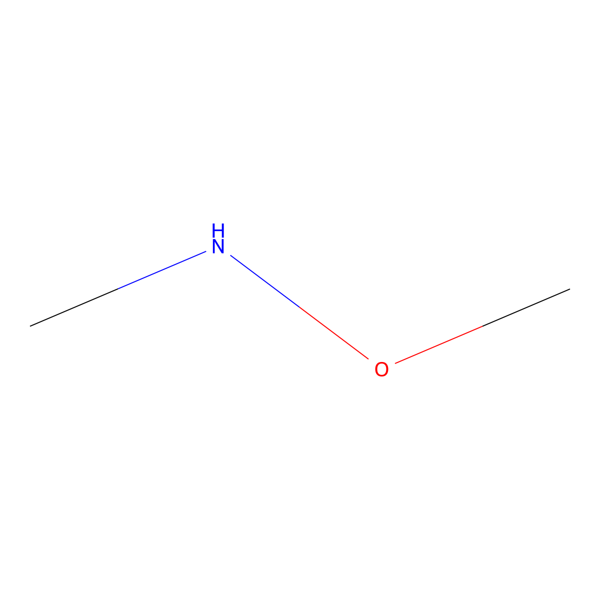 N,O-Dimethylhydroxylamine molecular structure, CAS 1117-97-1
