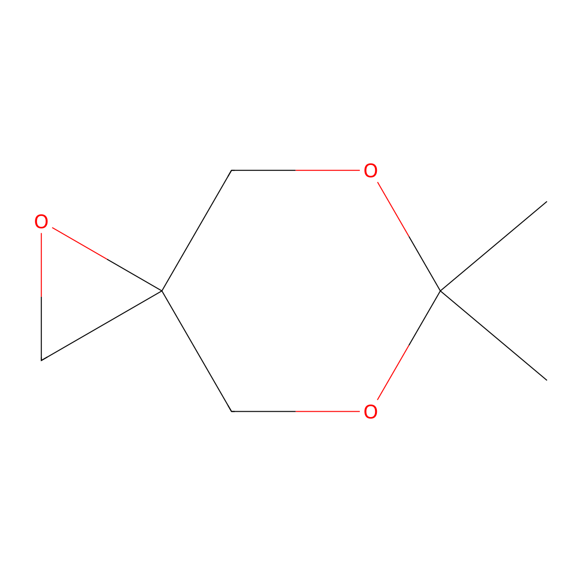 6,6-Dimethyl-1,5,7-trioxaspiro[2.5]octane molecular structure, CAS 111722-48-6
