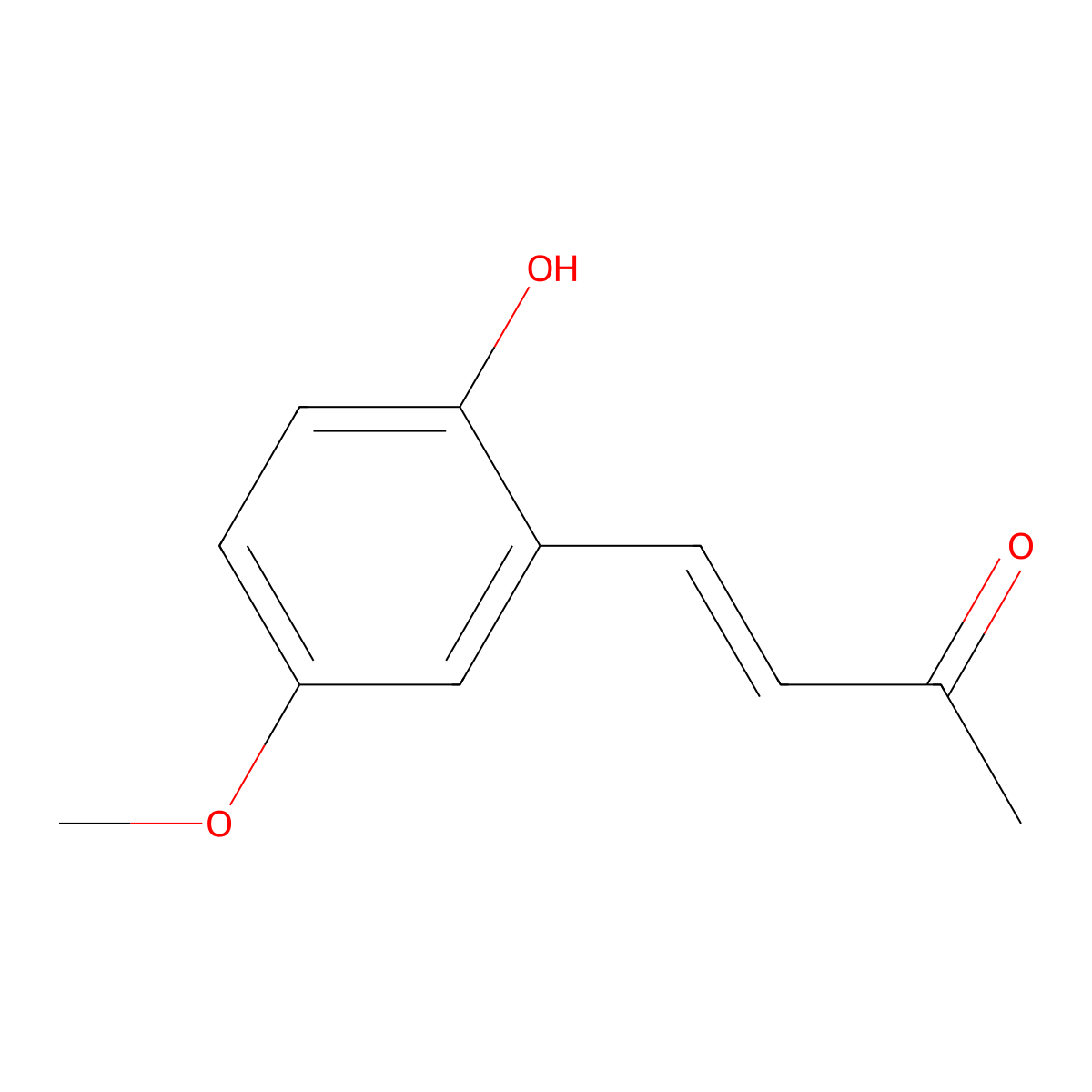 4-(2-Hydroxy-5-methoxyphenyl)but-3-en-2-one molecular structure, CAS 111734-09-9