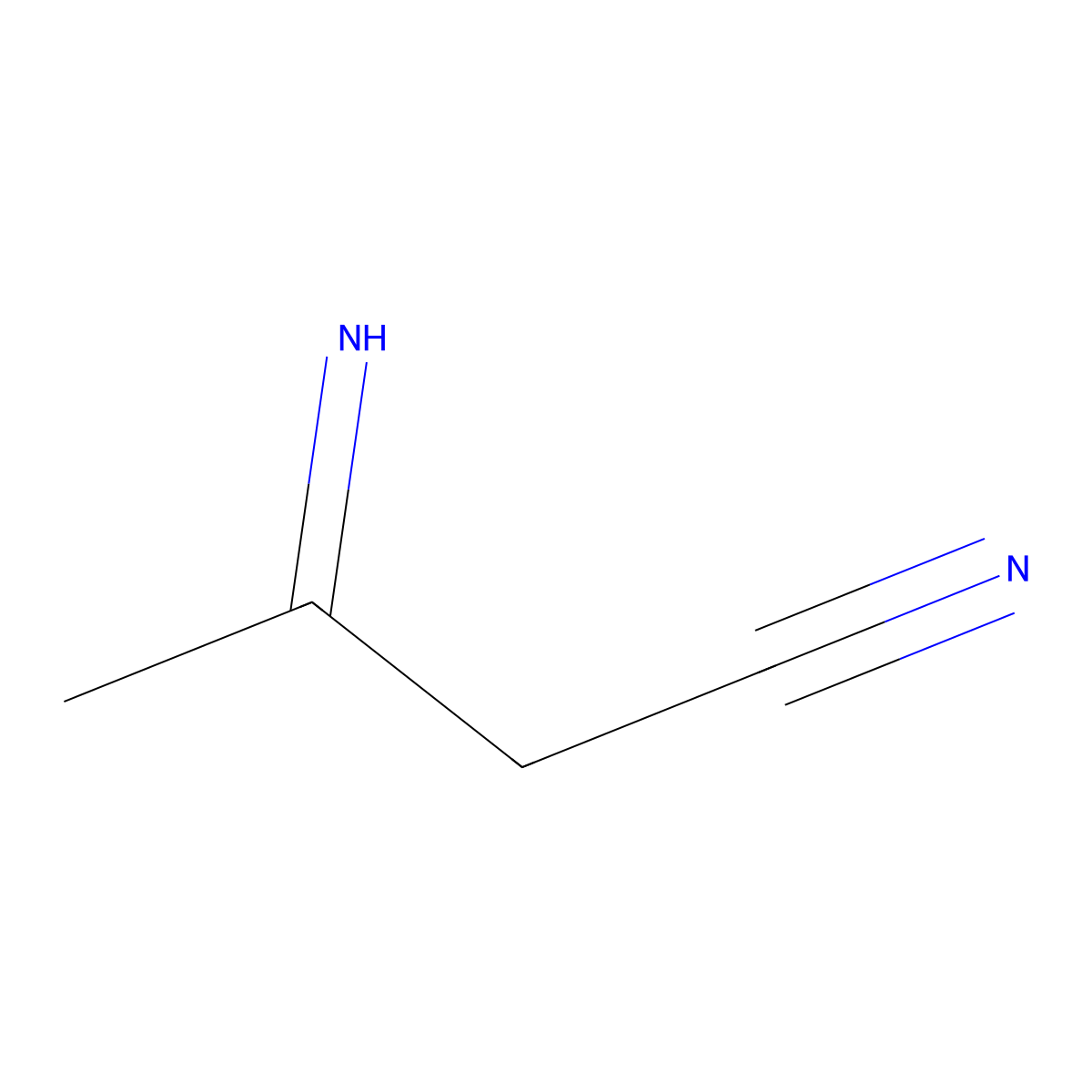 Butanenitrile, 3-imino- molecular structure, CAS 1118-60-1
