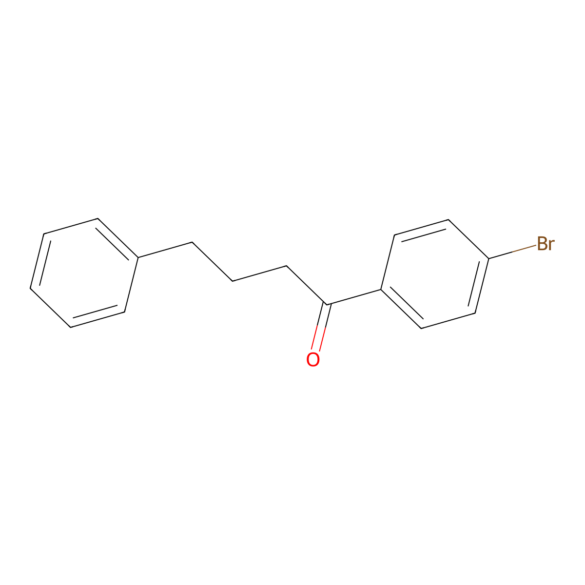 4'-Bromo-4-phenylbutyrophenone molecular structure, CAS 111826-07-4