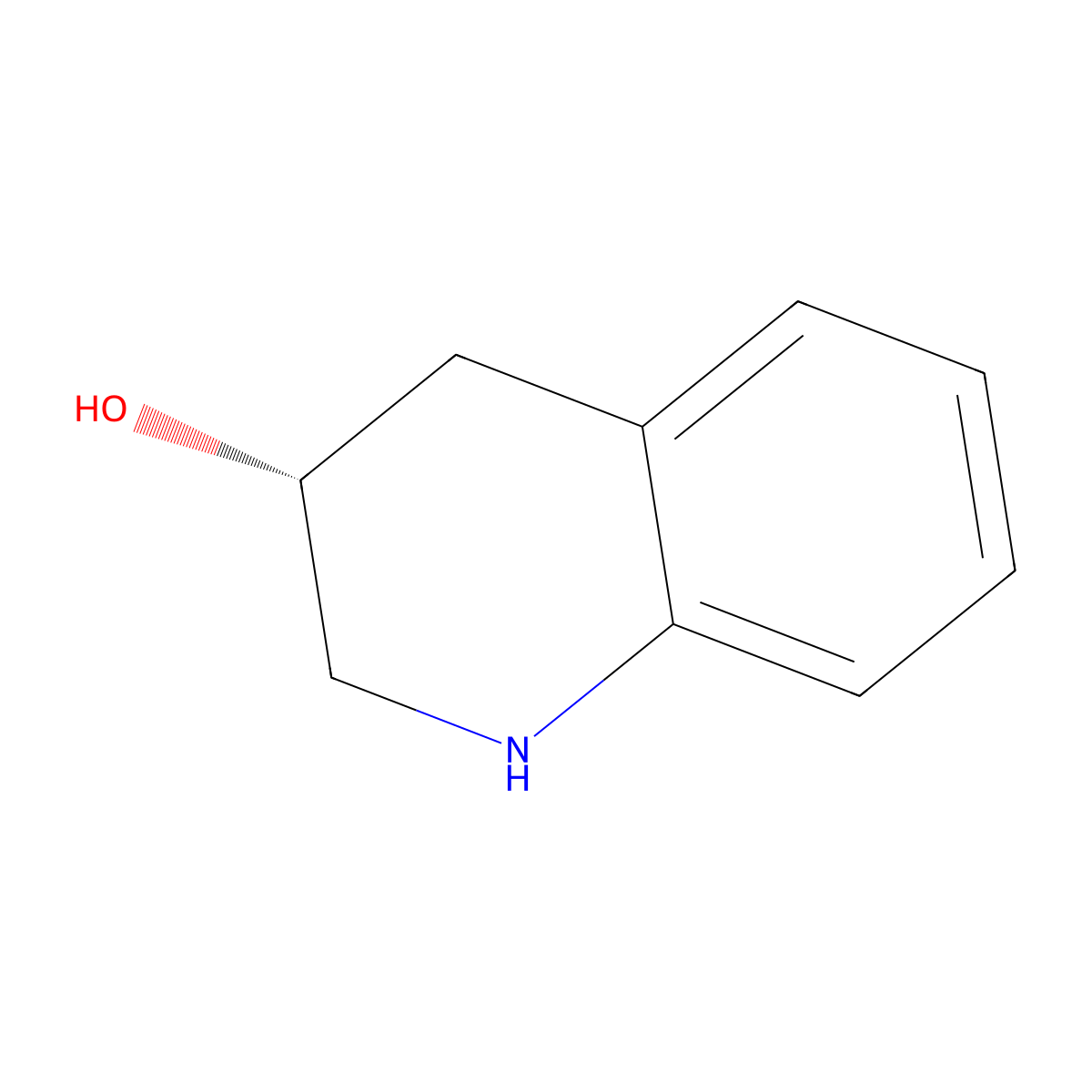 (3R)-1,2,3,4-Tetrahydroquinolin-3-OL molecular structure, CAS 1119238-24-2