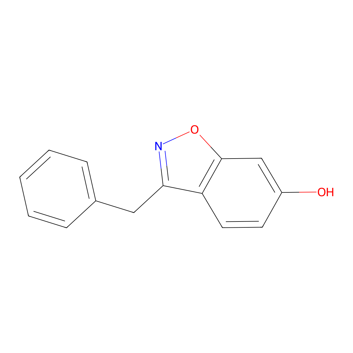 3-Benzyl-1,2-benzoxazol-6-ol molecular structure, CAS 1119394-13-6