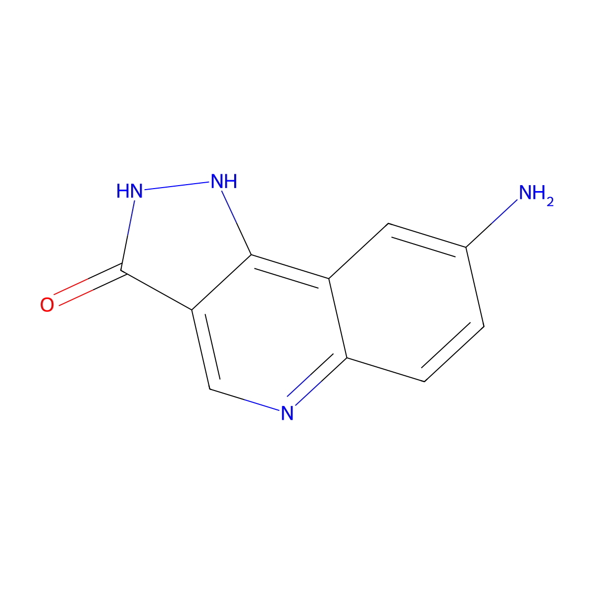 8-amino-1H-pyrazolo[4,3-c]quinolin-3(2H)-one molecular structure, CAS 1119410-63-7