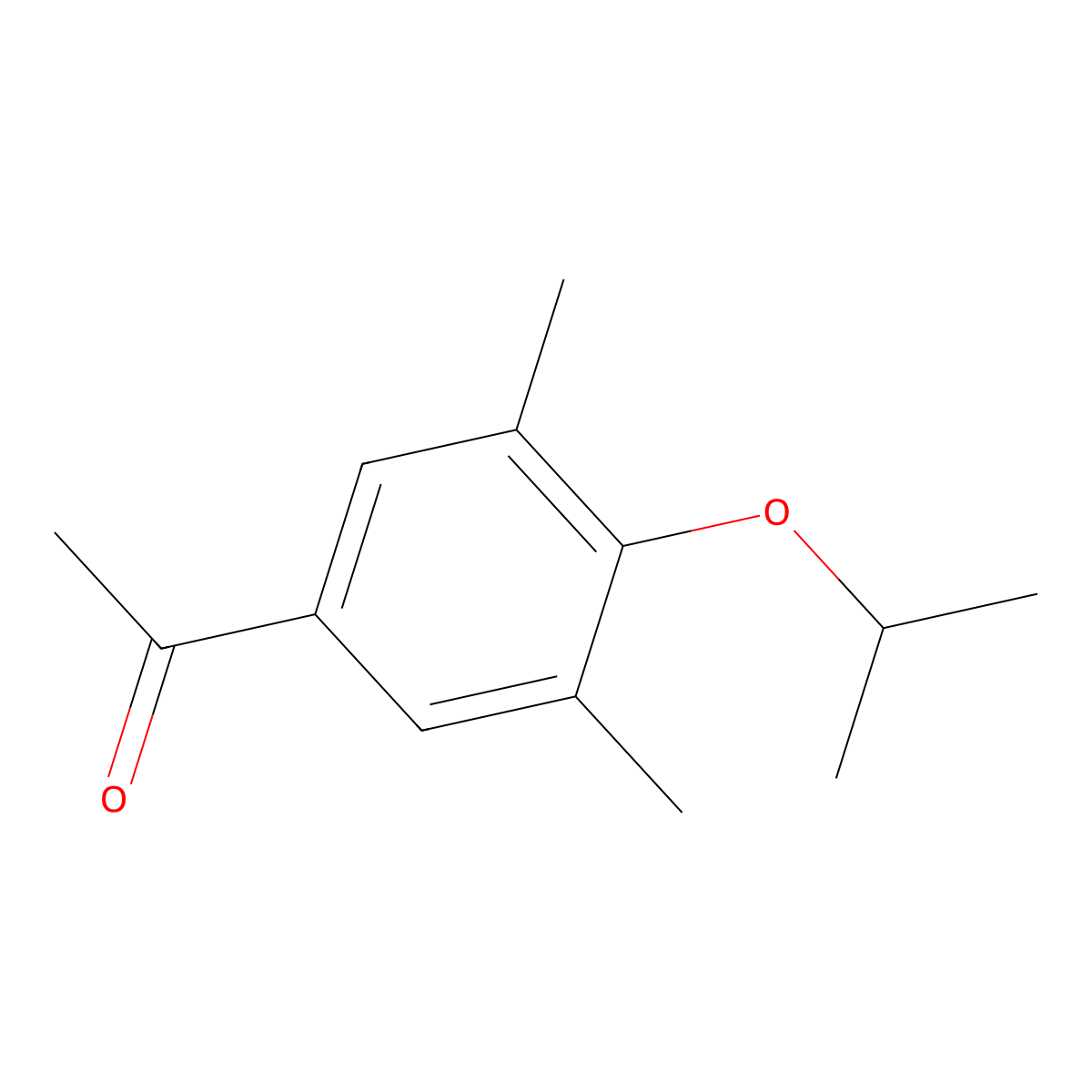 1-[3,5-Dimethyl-4-(1-methylethoxy)phenyl]ethanone molecular structure, CAS 1119441-38-1