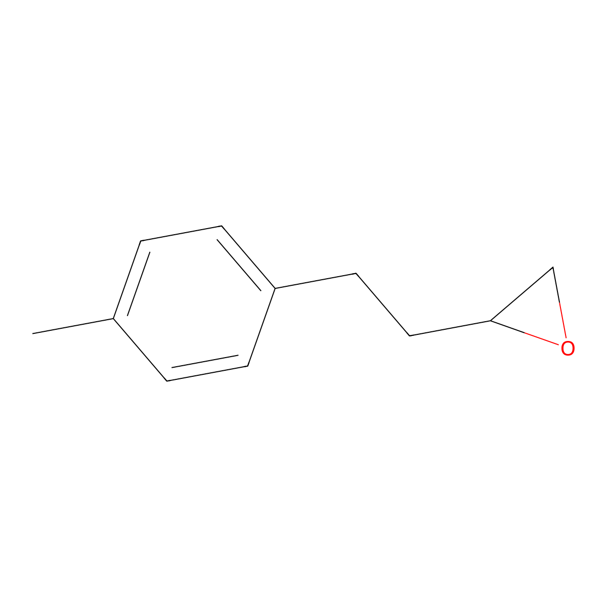 p-Methylphenylbutylene oxide molecular structure, CAS 111990-49-9