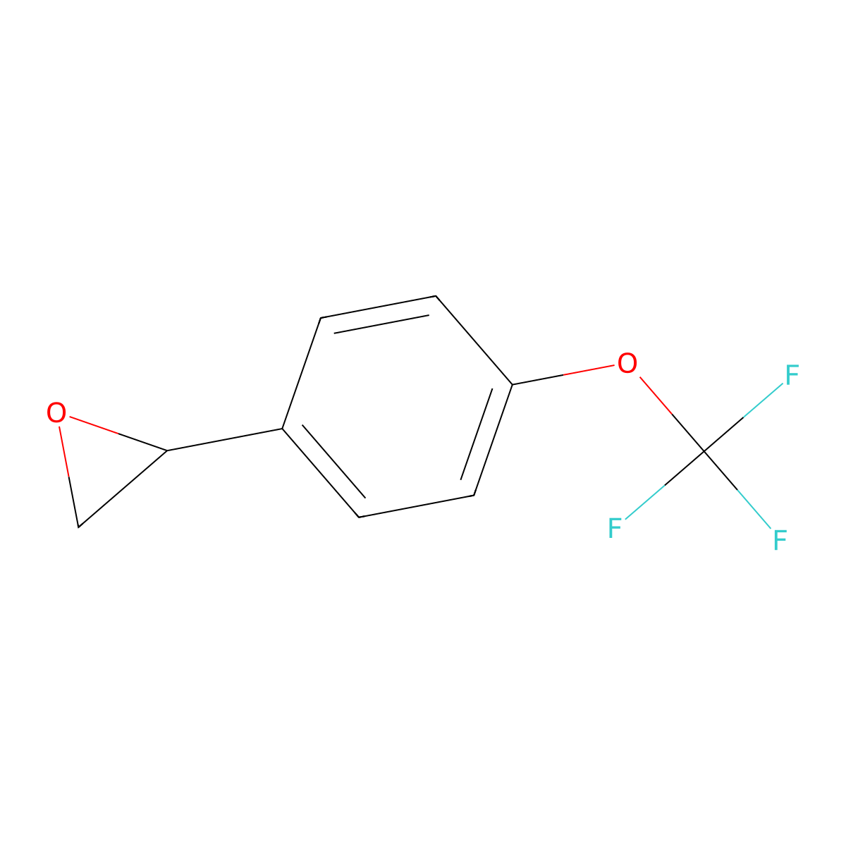 2-[4-(Trifluoromethoxy)phenyl]oxirane molecular structure, CAS 111991-17-4