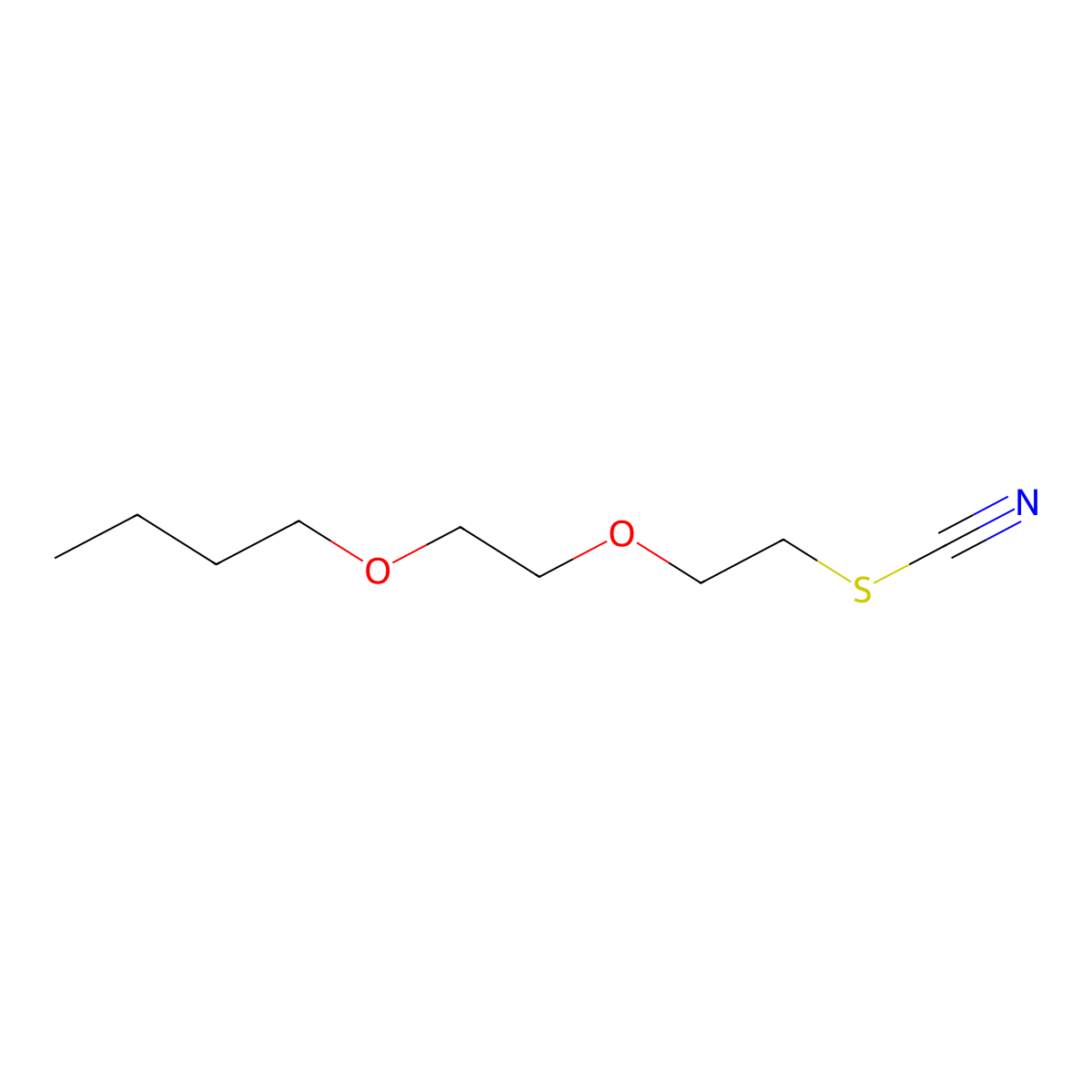 Lethane molecular structure, CAS 112-56-1