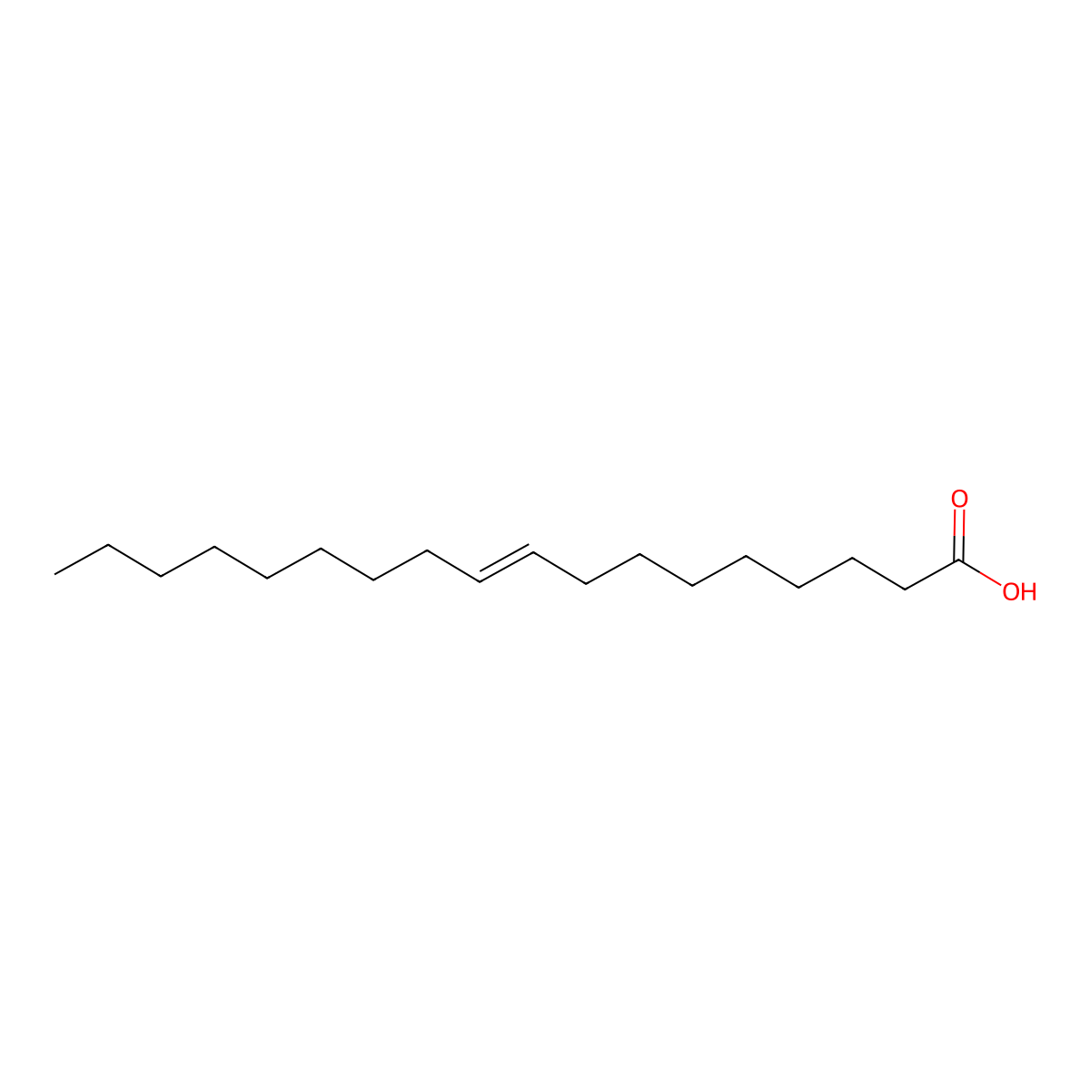 Oleic Acid molecular structure, CAS 112-80-1