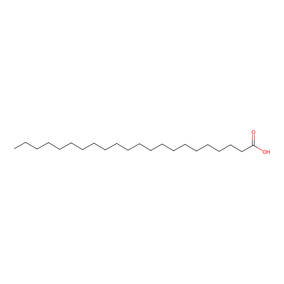 Docosanoic Acid molecular structure, CAS 112-85-6