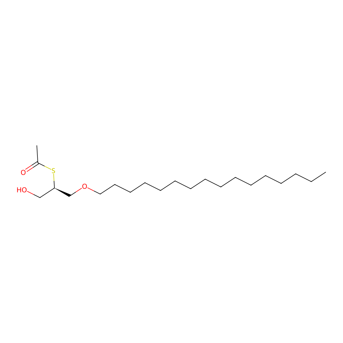 2-Thio-acetyl MAGE molecular structure, CAS 112014-15-0