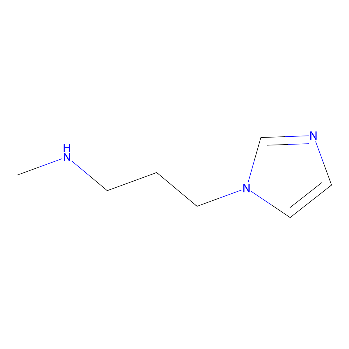 [3-(1H-imidazol-1-yl)propyl](methyl)amine molecular structure, CAS 112086-54-1