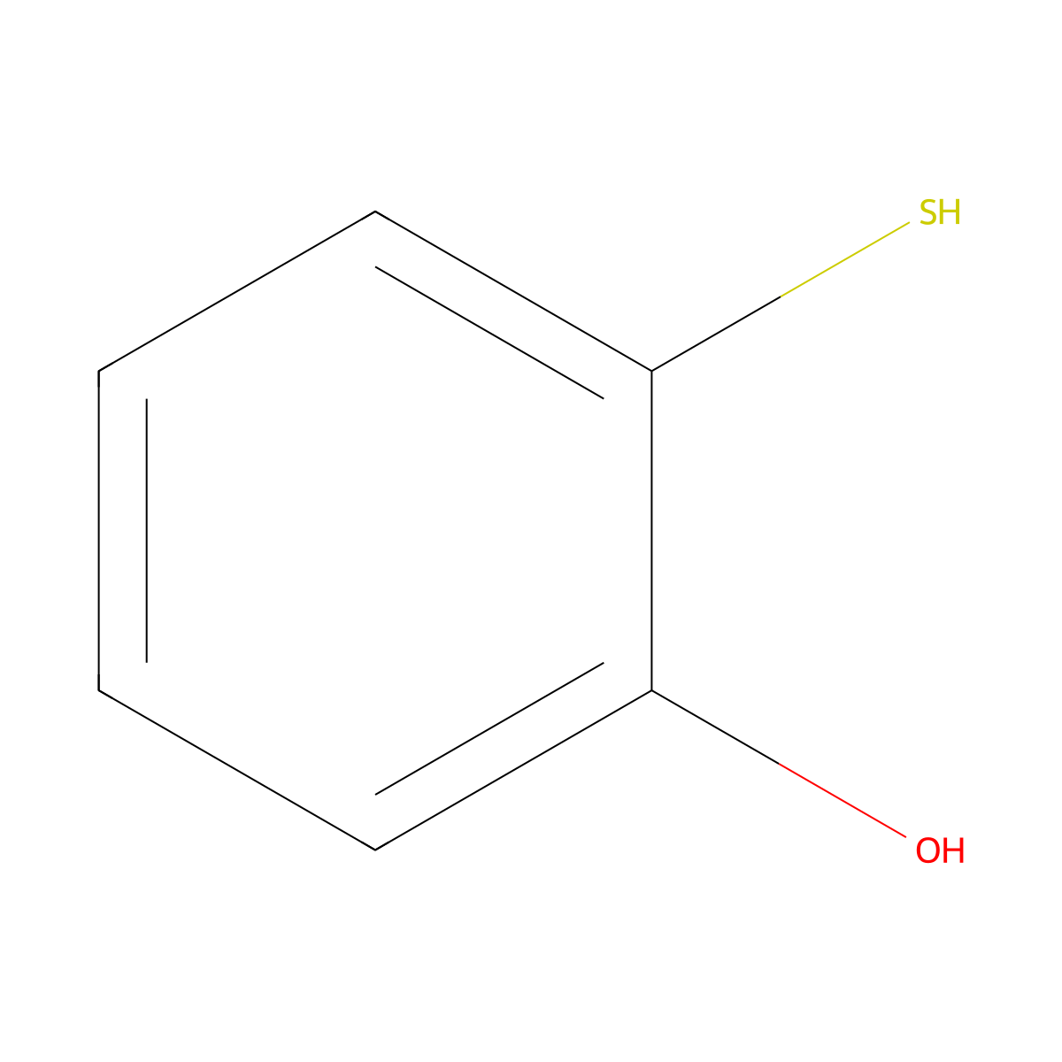 Phenol, o-mercapto-(6CI,7CI,8CI) molecular structure, CAS 1121-24-0
