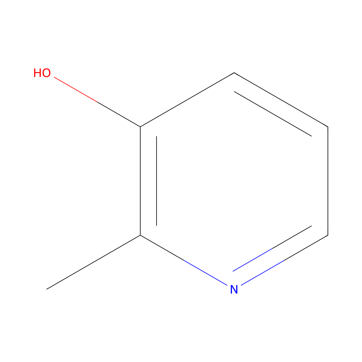 2-Methylpyridin-3-ol molecular structure, CAS 1121-25-1