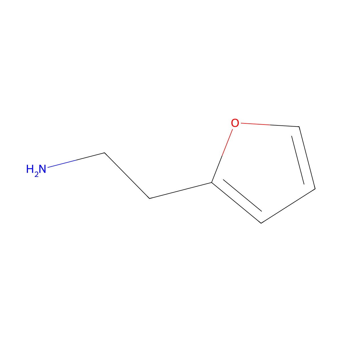 2-(Furan-2-yl)ethan-1-amine molecular structure, CAS 1121-46-6