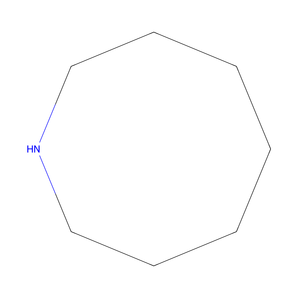 Azocan molecular structure, CAS 1121-92-2