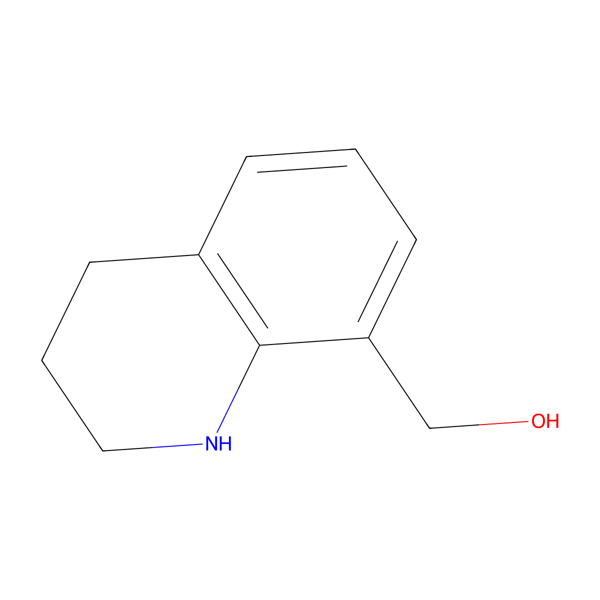 (1,2,3,4-Tetrahydroquinolin-8-yl)methanol molecular structure, CAS 112106-90-8