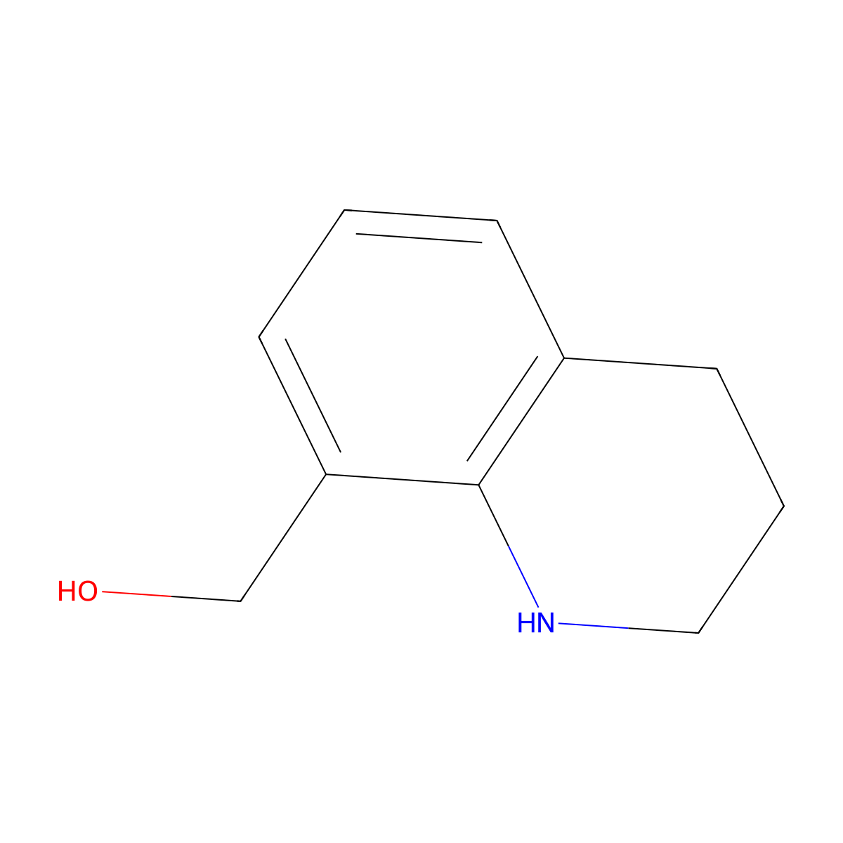 (1,2,3,4-Tetrahydroquinolin-8-yl)methanol molecular structure, CAS 112106-90-8