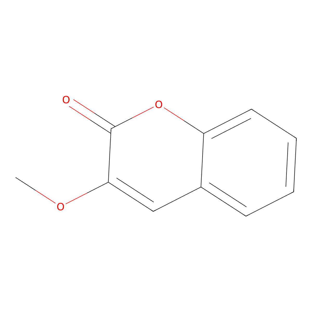 3-Methoxychromen-2-one molecular structure, CAS 112117-57-4