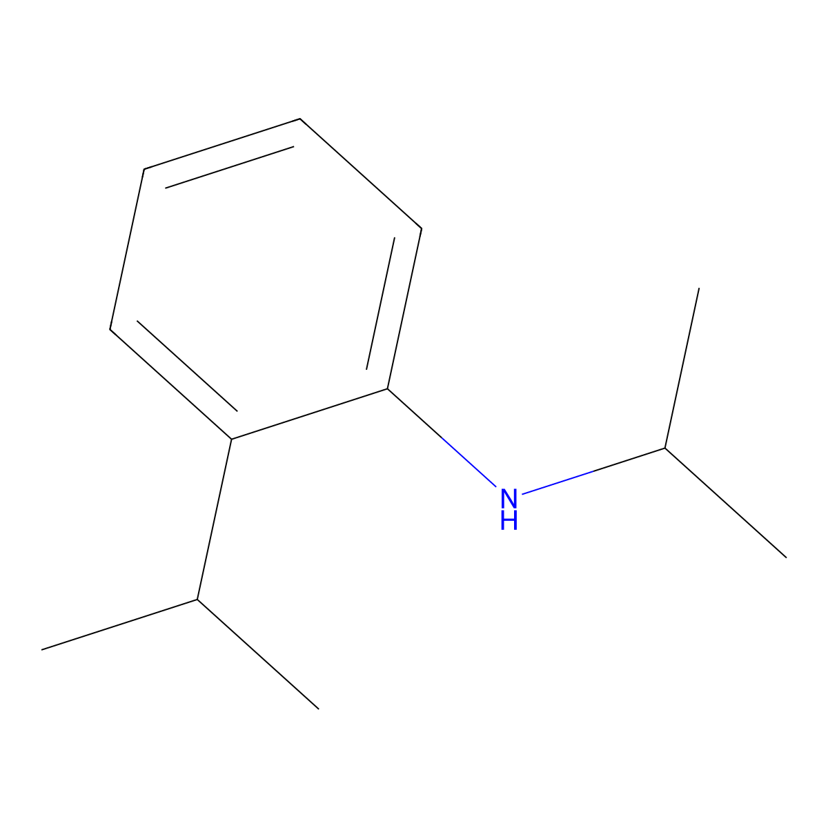 Benzenamine, N,2-bis(1-methylethyl)- molecular structure, CAS 112121-81-0