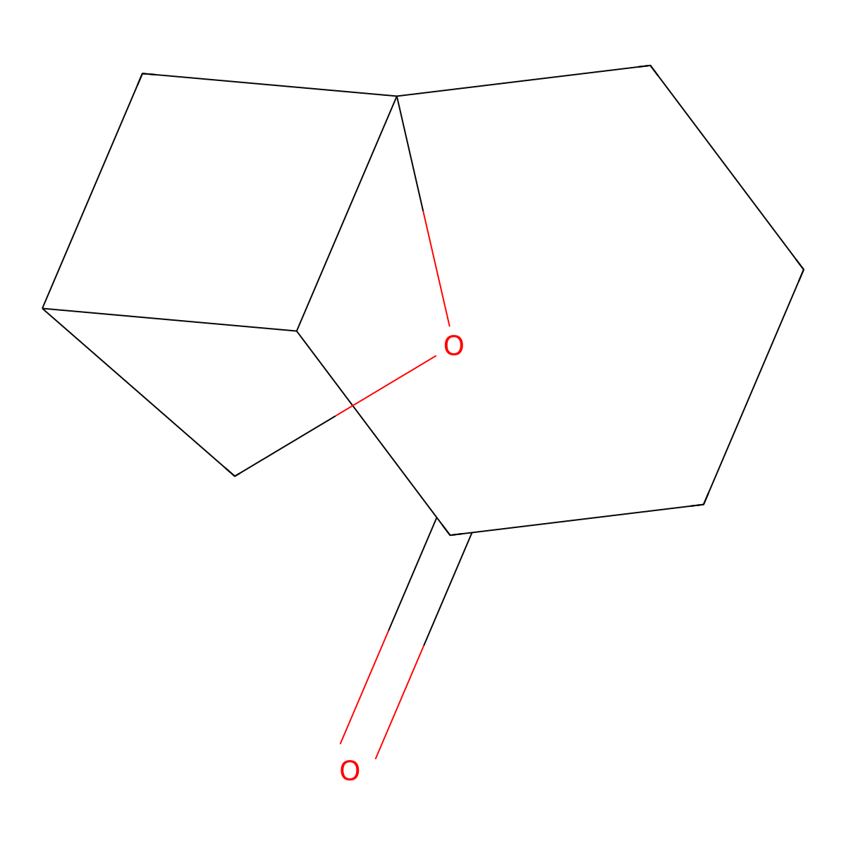9-Oxatricyclo[5.2.1.0,1,6]decan-5-one molecular structure, CAS 112148-01-3