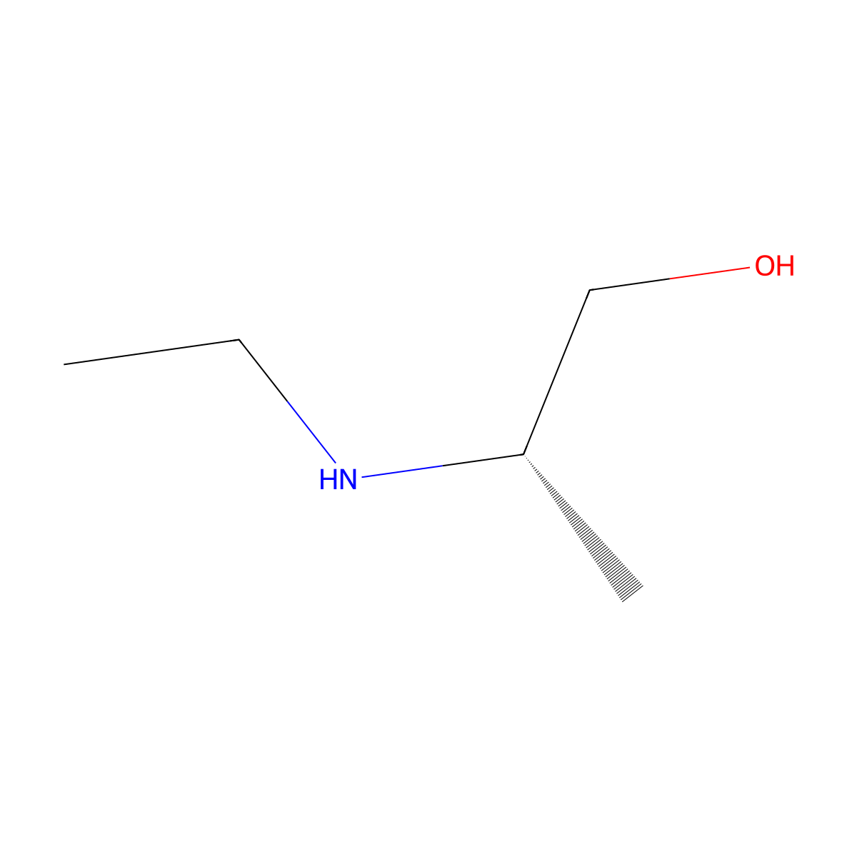 (2S)-2-(ethylamino)propan-1-ol molecular structure, CAS 112150-26-2
