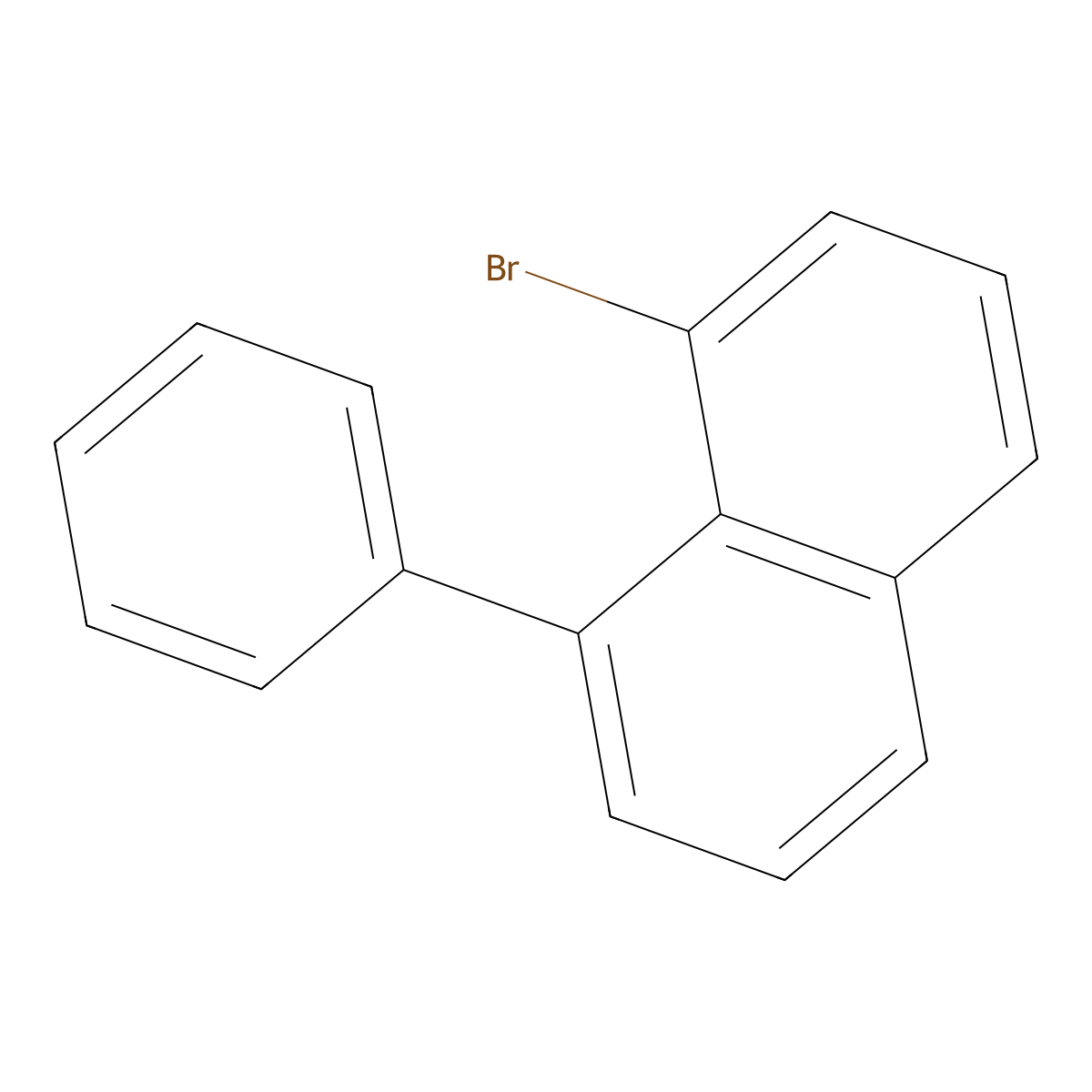 1-Bromo-8-phenylnaphthalene molecular structure, CAS 1121545-24-1
