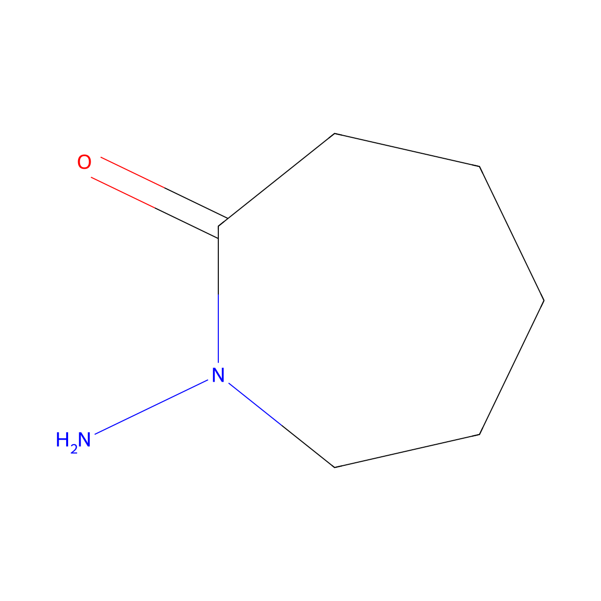 1-Aminoazepan-2-one molecular structure, CAS 112157-91-2