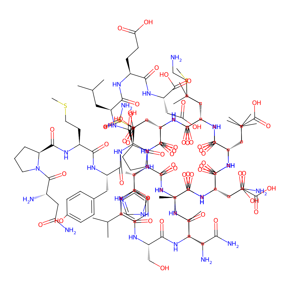 Prepro-Atrial Natriuretic Factor (26-55) (human) molecular structure, CAS 112160-82-4