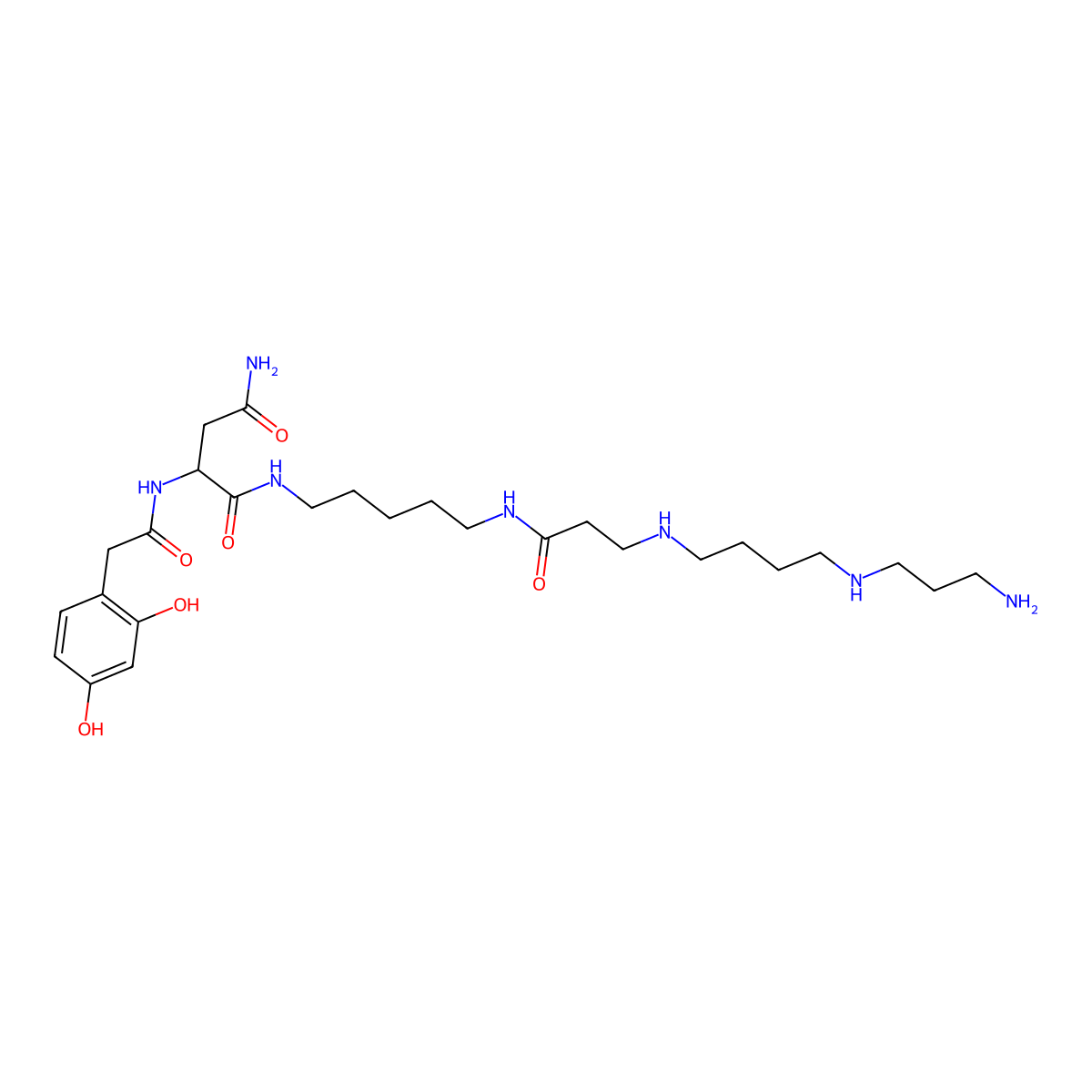 Joro Spider Toxin molecular structure, CAS 112163-33-4
