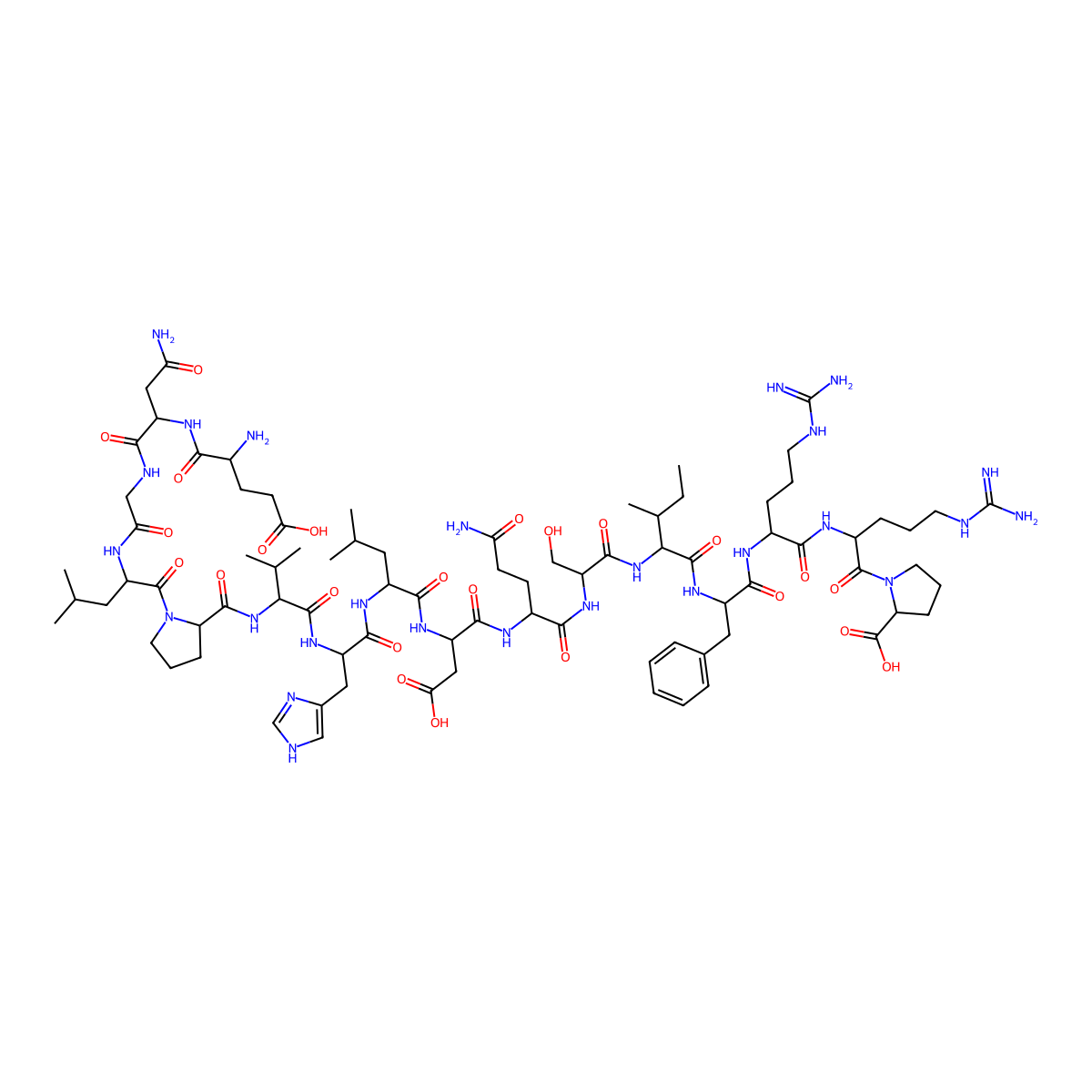 Angiogenin (108-123) molecular structure, CAS 112173-48-5