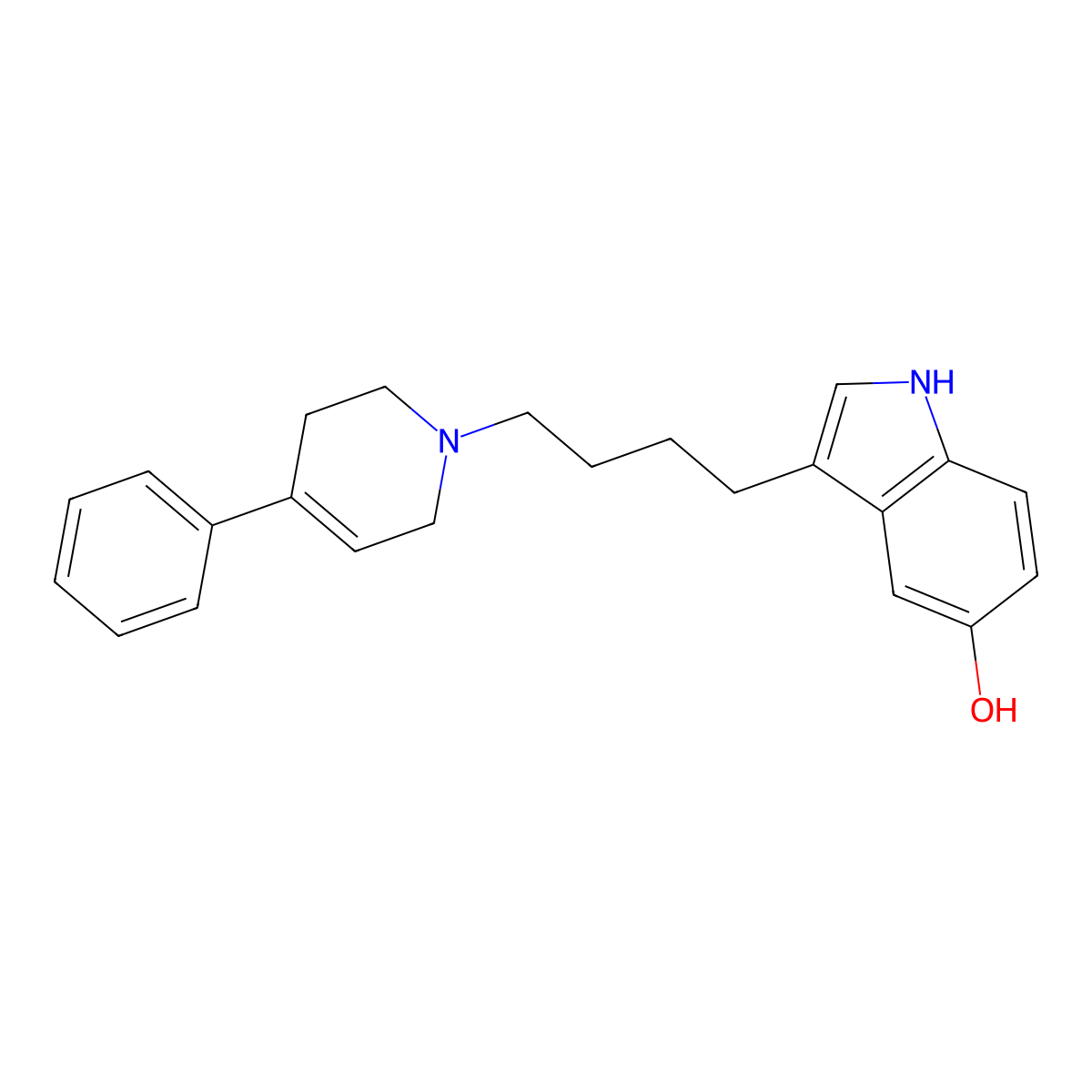 Roxindole molecular structure, CAS 112192-04-8