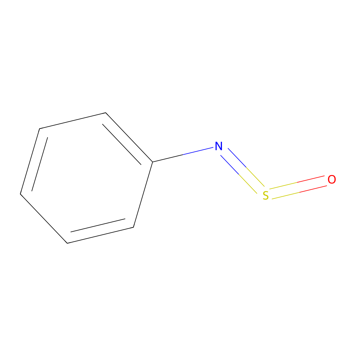 Benzenamine, N-sulfinyl- molecular structure, CAS 1122-83-4