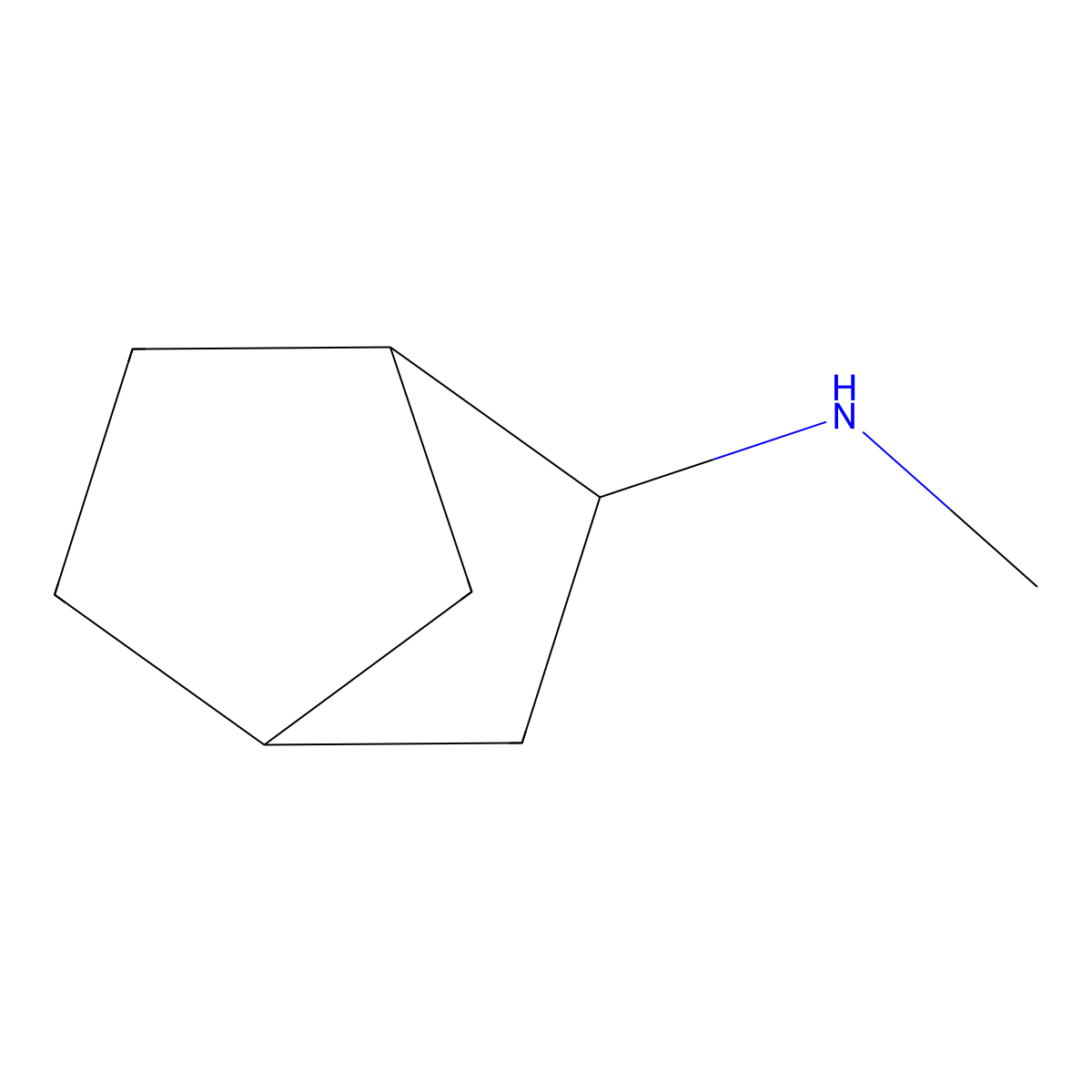 endo-N-methylnorbornan-2-amine molecular structure, CAS 112209-08-2