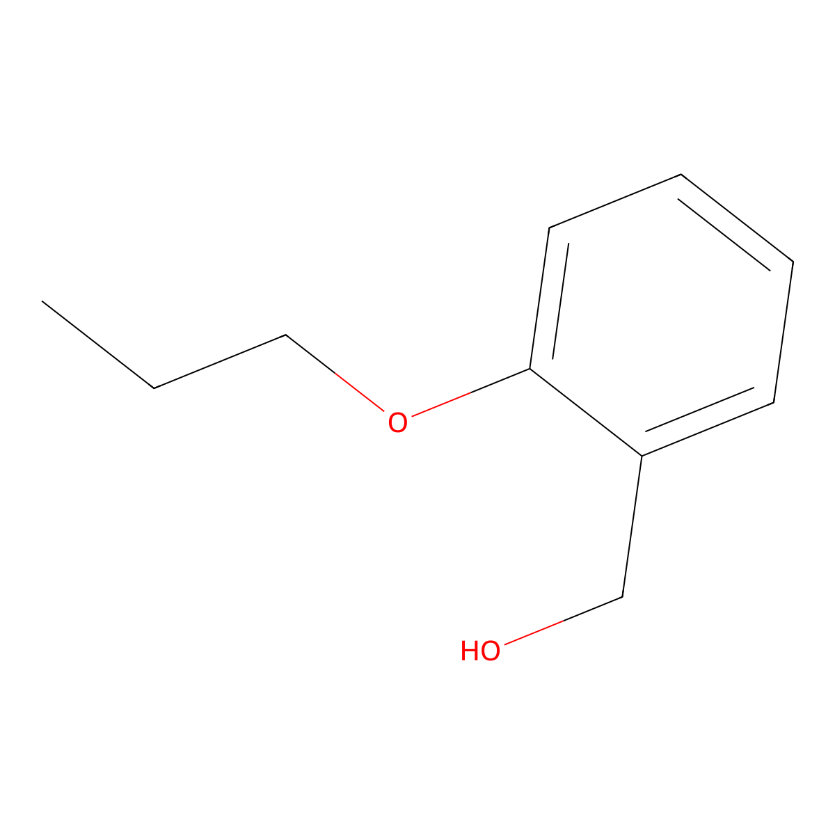 (2-Propoxyphenyl)methanol molecular structure, CAS 112230-06-5