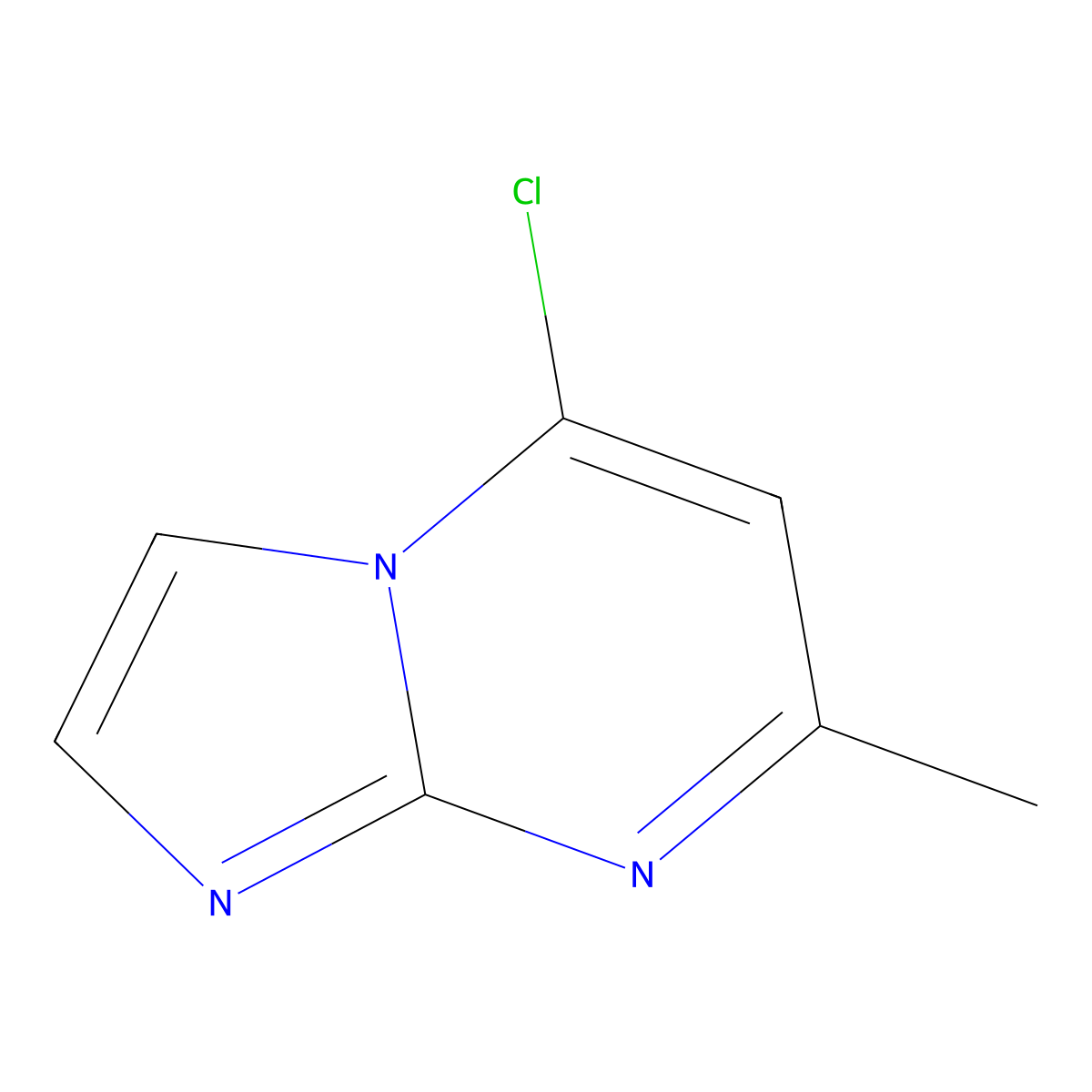 5-Chloro-7-methylimidazo[1,2-A]pyrimidine molecular structure, CAS 112266-62-3