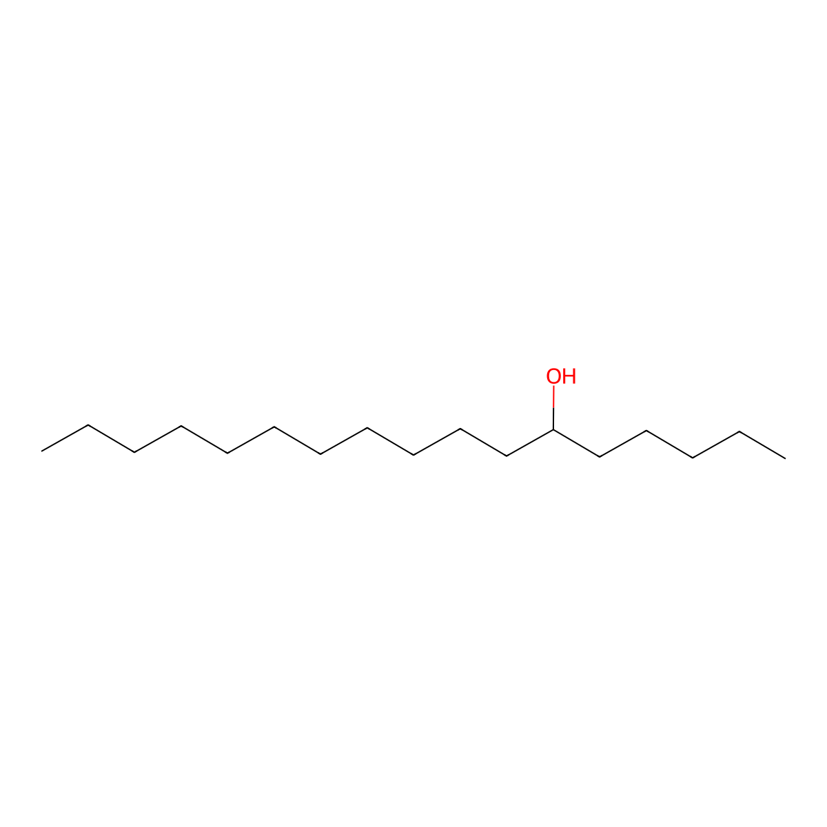 6-Heptadecanol molecular structure, CAS 112283-13-3