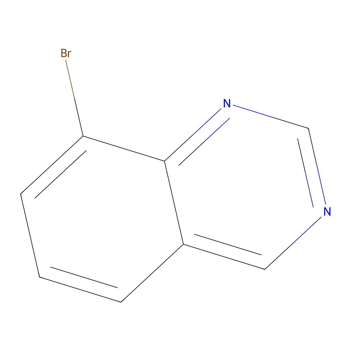 8-Bromoquinazoline molecular structure, CAS 1123169-41-4