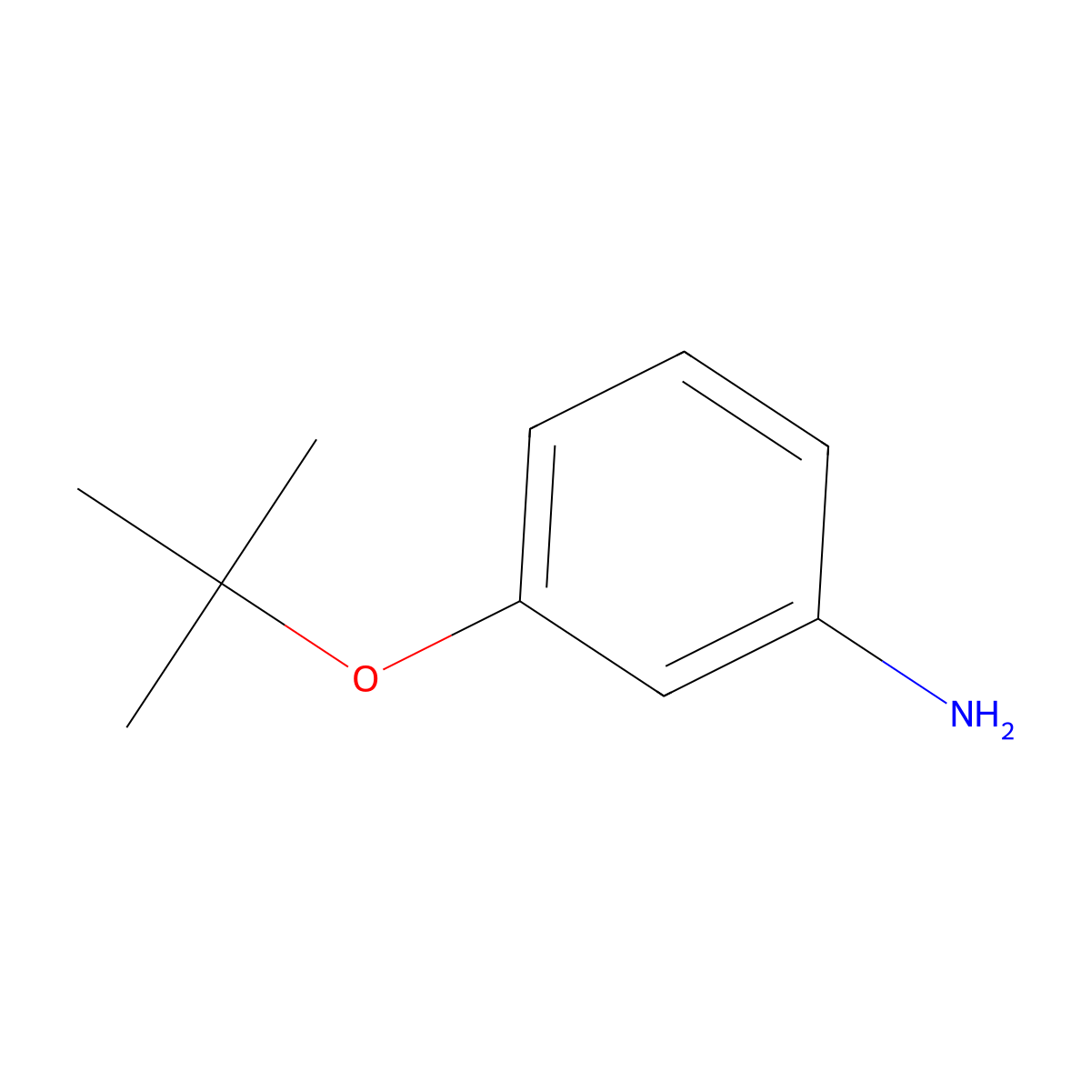 3-(Tert-butoxy)aniline molecular structure, CAS 1123169-58-3